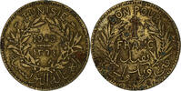 Tunisia Franc Anonymous, Paris, Aluminum-Bronze -