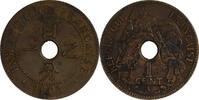 French Indochina Cent French Indo-China, Paris, Bronze, KM:8 -