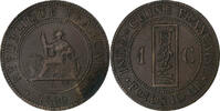 French Indochina Cent French Indo-China, Paris, Bronze, KM:1 -