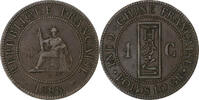 French Indochina Cent French Indo-China, Paris, Bronze, KM:1 -