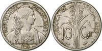 French Indochina 10 Cents French Indo-China, Paris, Nickel, KM:21.1 -