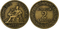 France 2 Francs Chambre de commerce, Paris, Aluminum-Bronze -