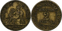 France 2 Francs Chambre de commerce, Paris, Aluminum-Bronze -