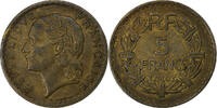 France 5 Francs Lavrillier, Aluminum-Bronze, KM:888a.1 -