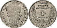 France 5 Francs Bazor, Paris, Nickel, KM:887 -