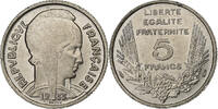 France 5 Francs Bazor, Paris, Nickel, KM:887 -