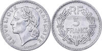 France 5 Francs Lavrillier, Paris, Aluminum, KM:888b.1 -