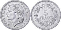 France 5 Francs Lavrillier, Paris, Aluminum, KM:888b.1 -