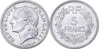 France 5 Francs Lavrillier, Paris, Aluminum, KM:888b.1 -