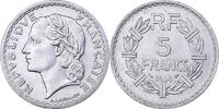 France 5 Francs Lavrillier, Paris, Aluminum, KM:888b.1 -