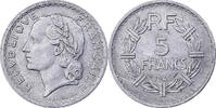 France 5 Francs Lavrillier, Paris, Aluminum, KM:888b.1 -