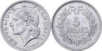 France 5 Francs Lavrillier, Paris, Aluminum, KM:888b.1 -