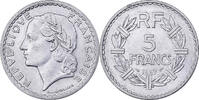 France 5 Francs Lavrillier, Paris, Aluminum, KM:M8 -