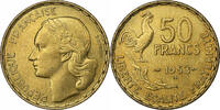 France 50 Francs Guiraud, Beaumont - Le Roger, Aluminum-Bronze -