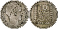 France 10 Francs Turin, Copper-nickel, KM:908.1 -