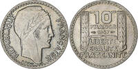 France 10 Francs Turin, Copper-nickel, KM:908.1 -