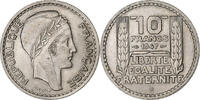 France 10 Francs Turin, Beaumont - Le Roger, Copper-nickel -