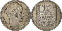 France 10 Francs Turin, Copper-nickel, KM:908.1 -