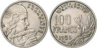 France 100 Francs Cochet, Copper-nickel, KM:919.1 -