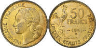 France 50 Francs Guiraud, Beaumont - Le Roger, Aluminum-Bronze -