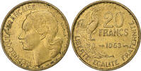 France 20 Francs Guiraud, Paris, Aluminum-Bronze, KM:917.1 -