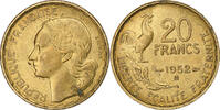 France 20 Francs Guiraud, Beaumont - Le Roger, Aluminum-Bronze -