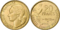 France 20 Francs Guiraud, Beaumont - Le Roger, Aluminum-Bronze -