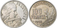 France 100 Francs Cochet, Copper-nickel, KM:919.1 -