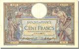 France 100 Francs Banknote, 100 F 1908-1939 ''Luc Olivier Merson'' -
