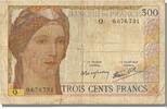 France 300 Francs Banknote, 300 F 1938-1939, 1939-02-09 -