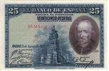 Spain 25 Pesetas Banknote, 1928-08-15, KM:74b -