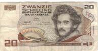 Austria 20 Schilling Banknote, 1986-10-01, KM:148 -