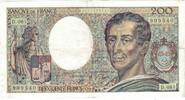 France 200 Francs Montesquieu, D.081, Fayette:70.10a, KM:155d -
