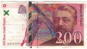 France 200 Francs Eiffel, A019757882, Fayette:75.02, KM:159a -