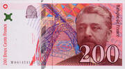 France 200 Francs Eiffel, M041453123, Fayette:75.03a, KM:159b -