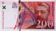 France 200 Francs Eiffel, G035866577, Fayette:75.02, KM:159a -