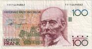Belgium 100 Francs Banknote, KM:142a -