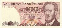 Poland 100 Zlotych 1988-12-01, KM:143e -