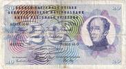 Switzerland 20 Franken 1969-01-15, KM:46q -