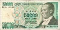 Turkey 50,000 Lira S -