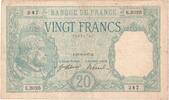 France 20 Francs Bayard, 1917-09-27, E.3025 -