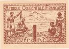 French West Africa 1 Franc UNZ- -
