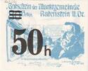 Austrian States 50 Heller AUSTRIAN STATES, 19-04-1920 -