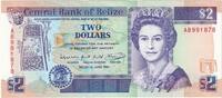 Belize 2 Dollars 1990-05-01 -