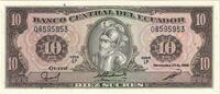 Ecuador 10 Sucres 1986-04-29 -