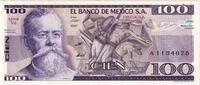 Mexico 100 Pesos 1982-03-25 -