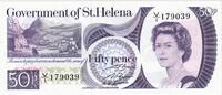 Saint Helena 50 Pence UNZ -