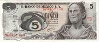 Mexico 5 Pesos 1969-12-03 -