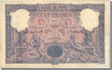France 100 Francs Banknote, 100 F 1888-1909 ''Bleu et Rose'' -