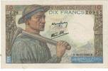 France 10 Francs Mineur, J.28, Fayette:8.6, KM:99c -